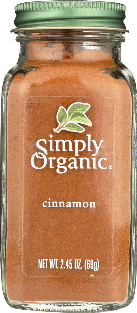 Simply Organic Cinnamon - Case Of 6 - 2.45 Oz.