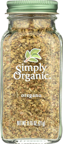 Simply Organic Oregano - Case Of 6 - 0.75 Oz.