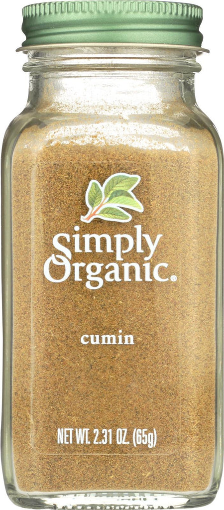 Simply Organic Ground Cumin Seed - Case Of 6 - 2.31 Oz.