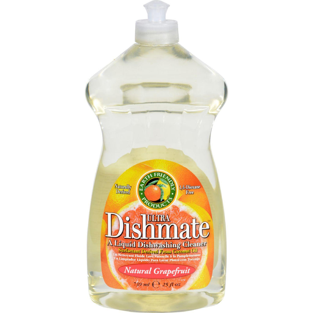 Earth Friendly Dishmate - Grapefruit - 25 Oz - Case Of 6