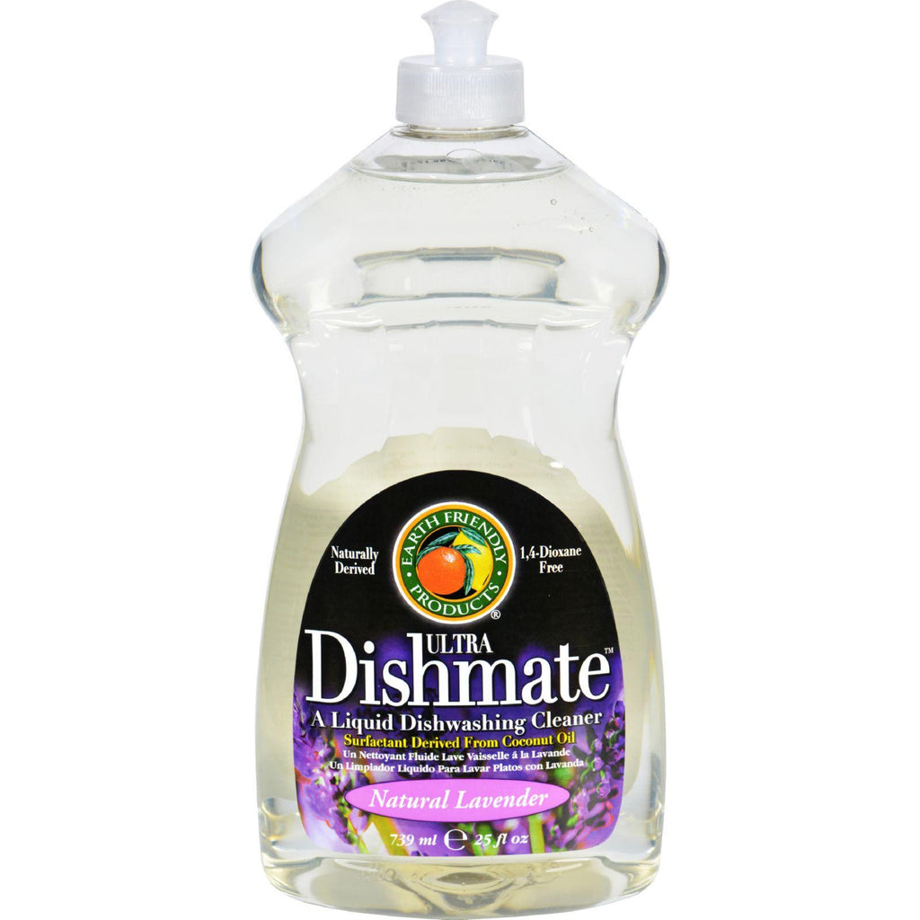 Earth Friendly Dishmate - Lavender - 25 Oz - Case Of 6