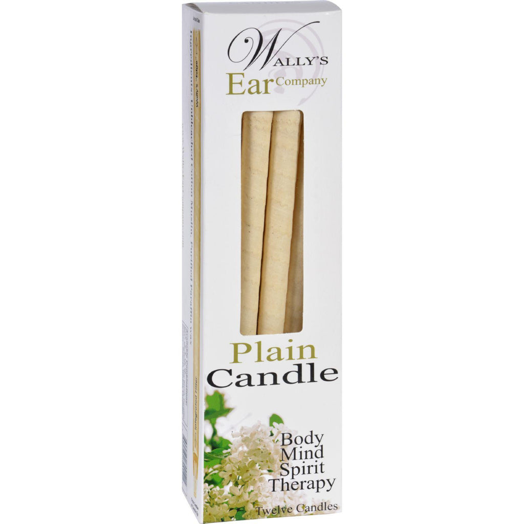 Wally's Candle - Plain - 12 Candles