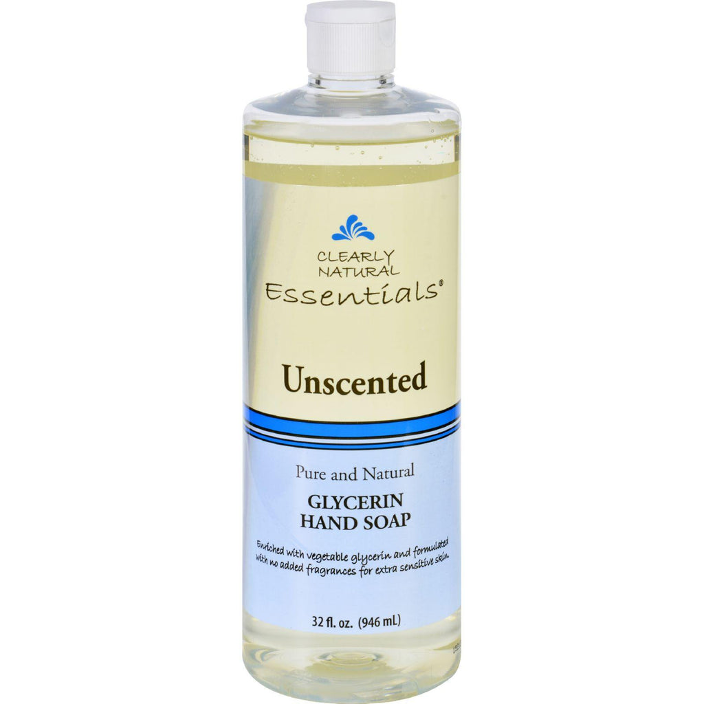 Clearly Natural Hand Soap - Liquid - Unscented - Refill - 32 Oz