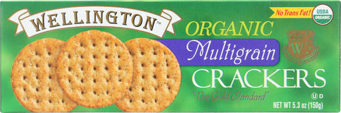 Wellington Organic - Multigrain Cracker - Case Of 12 - 5.3 Oz.