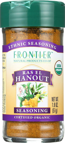 Frontier Herb Ras El Hanout Seasoning - Organic - 1.8 Oz