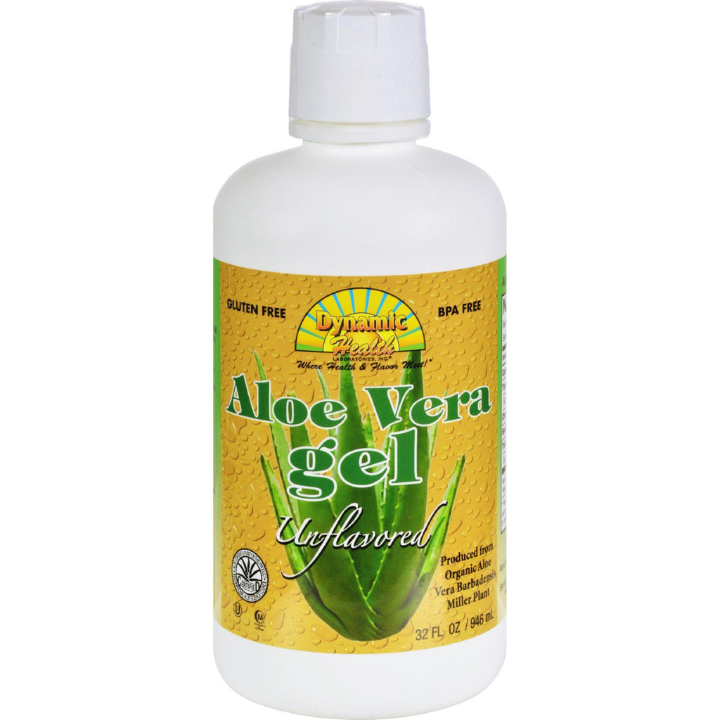 Dynamic Health Aloe Vera Gel Unflavored - 32 Fl Oz