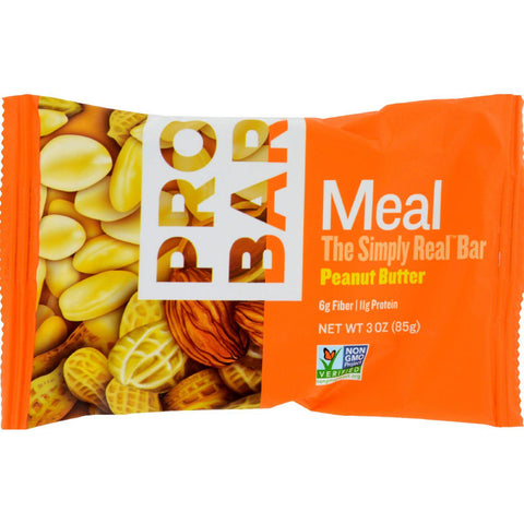 Probar Organic Peanut Butter Bar - Case Of 12 - 3 Oz