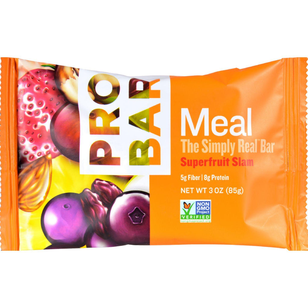 Probar Organic Superfruit Slam Bar - Case Of 12 - 3 Oz