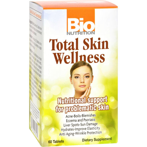 Bio Nutrition Total Skin Wellness - 60 Tablets