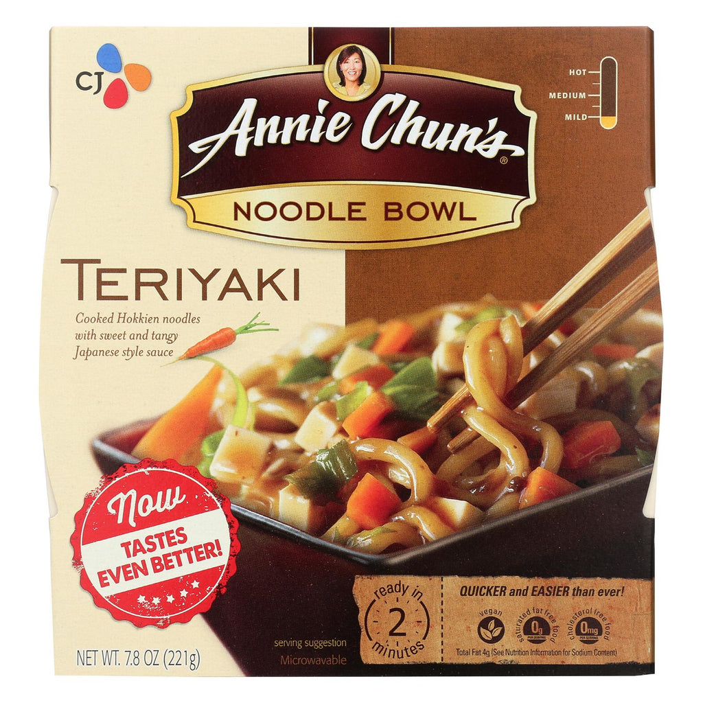 Annie Chun's Teriyaki Noodle Bowl - Case Of 6 - 7.8 Oz.