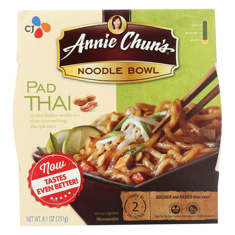 Annie Chun's Korean Pad Thai Noodle Bowl - Case Of 6 - 8.4 Oz.