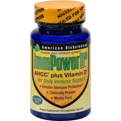 American Bio-sciences Immpowerd3 - 30 Vegetarian Capsules