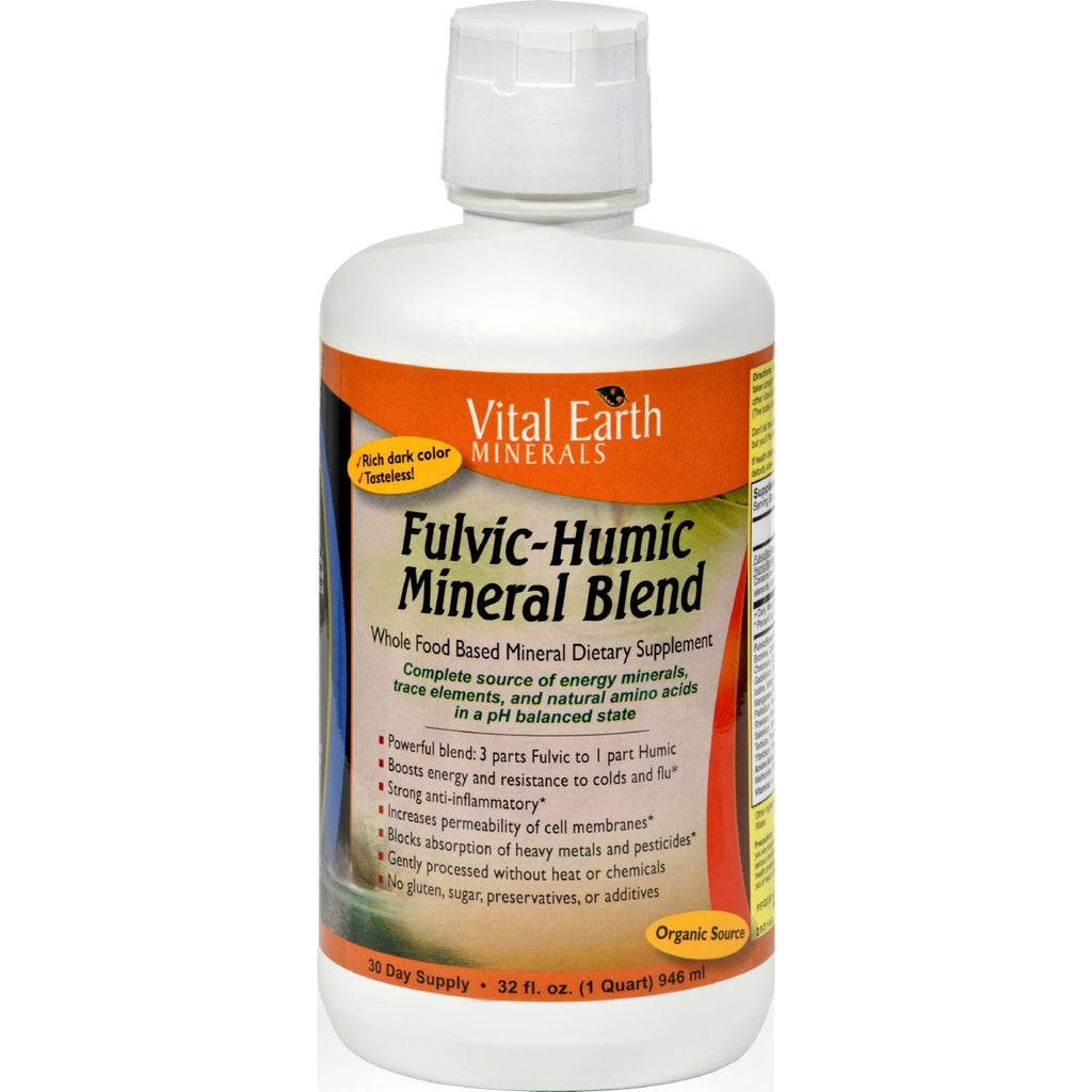 Vital Earth Minerals Fulvic-humic Mineral Blend - 32 Fl Oz