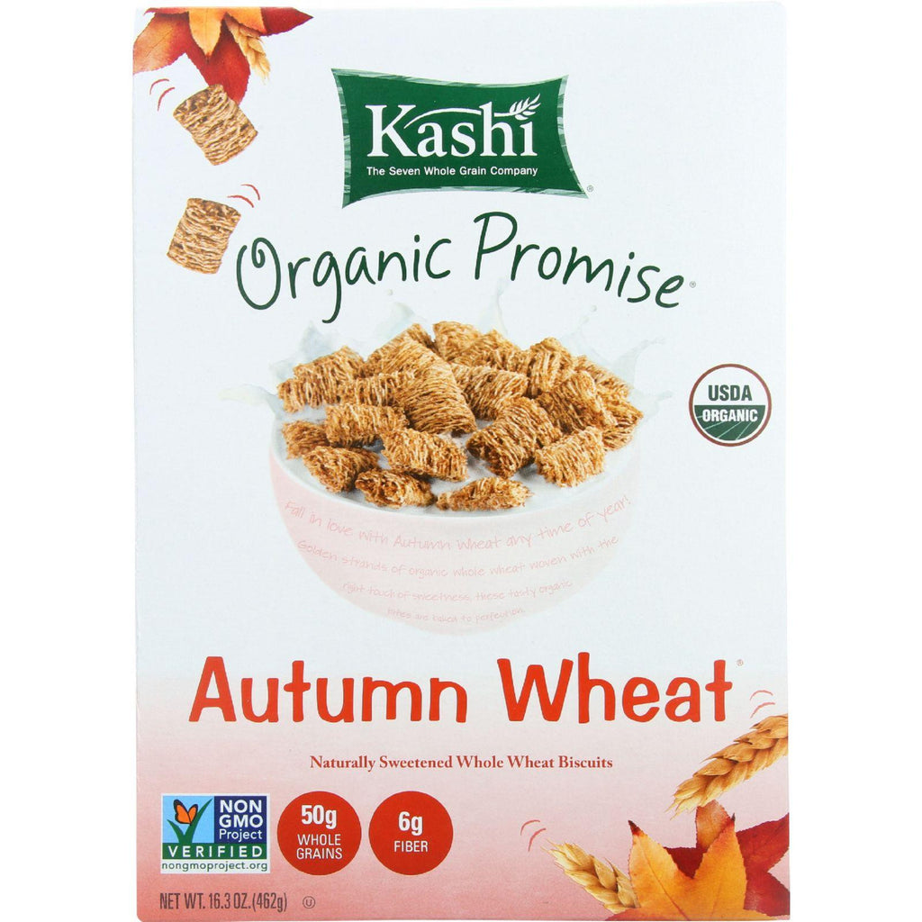 Kashi Cereal - Organic - Whole Wheat - Organic Promise - Autumn Wheat - 16.3 Oz - Case Of 12