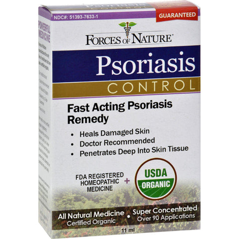 Forces Of Nature Organic Psoriasis Control - 11 Ml