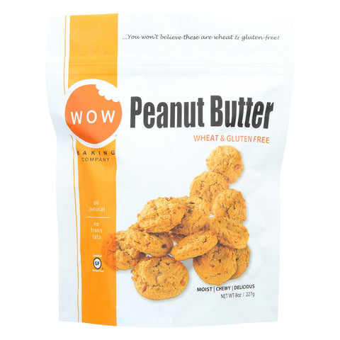 Wow Baking Peanut Butter Cookie - Case Of 12 - 8 Oz.