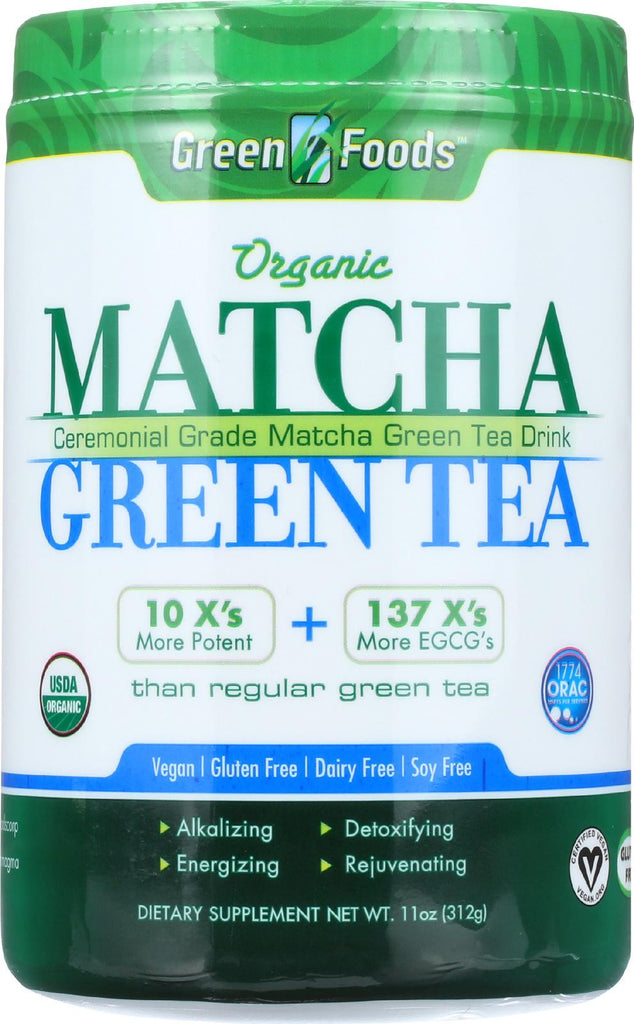 Green Foods Organic Matcha Green Tea - 11 Oz