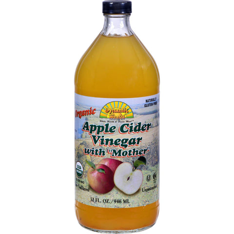 Dynamic Health Apple Cider Vinegar - Organic With Mother - 32 Oz