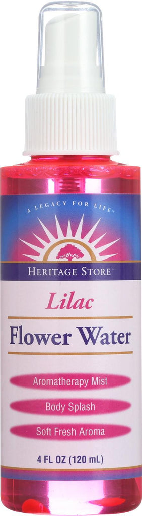 Heritage Store Flower Water - Lilac - 4 Oz