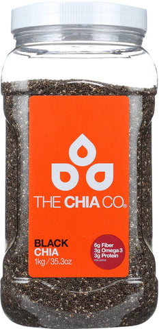 The Chia Company Chia Seed - Black - Tub - 35.3 Oz