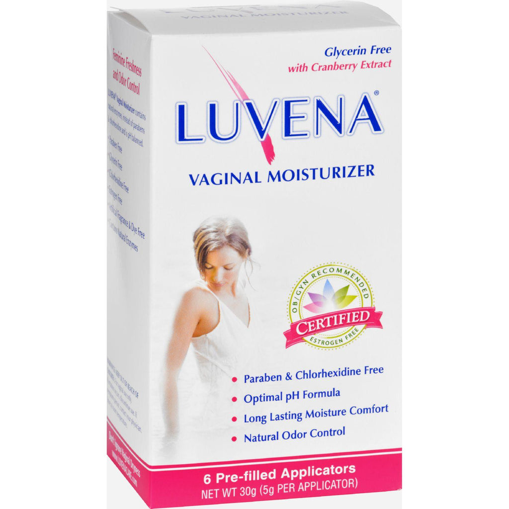 Luvena Vaginal Moisturizer And Lubricant - Box Of 6 - 5 Grams