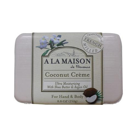 A La Maison Bar Soap - Coconut Creme - 8.8 Oz