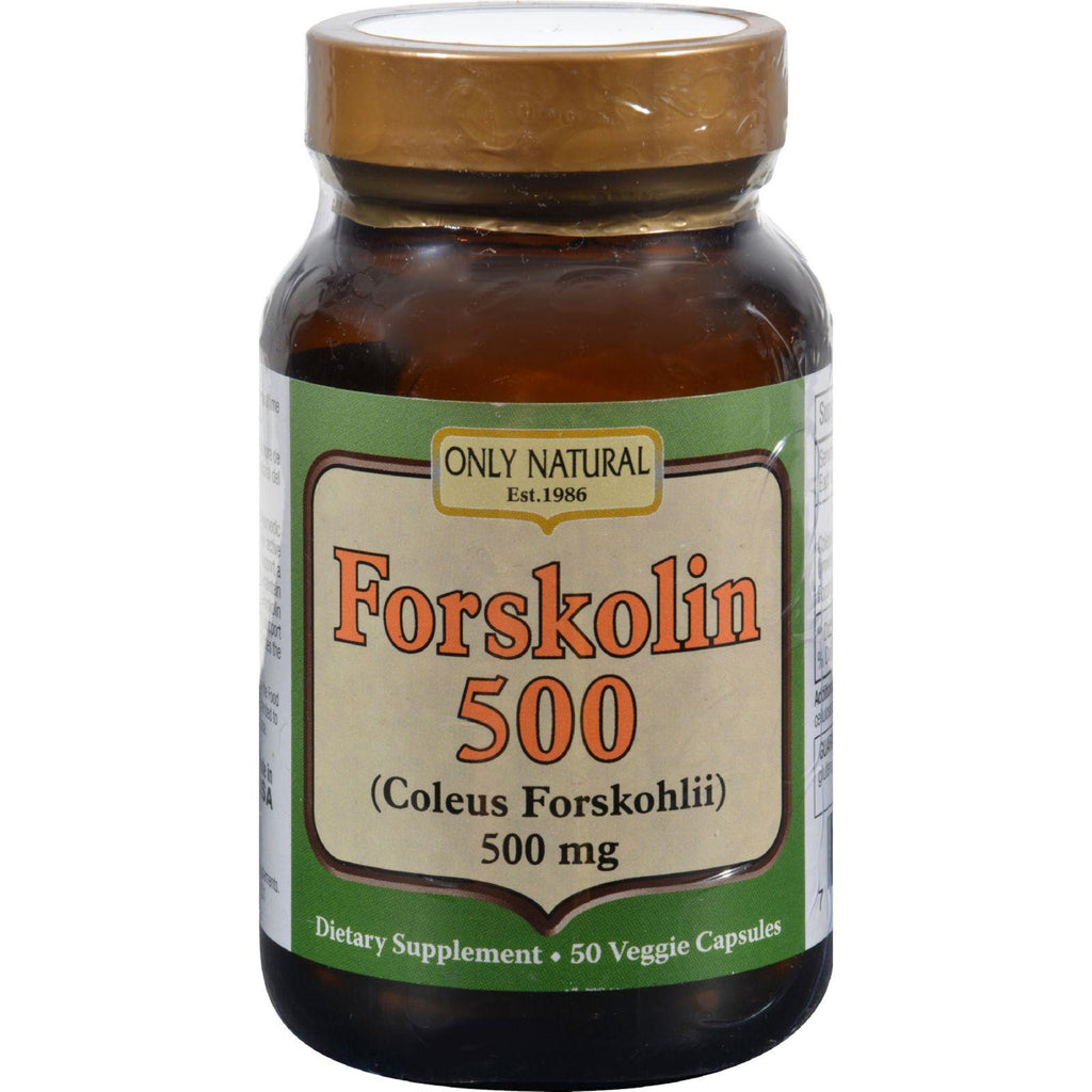 Only Natural Forskolin Extract - 50 Vcaps