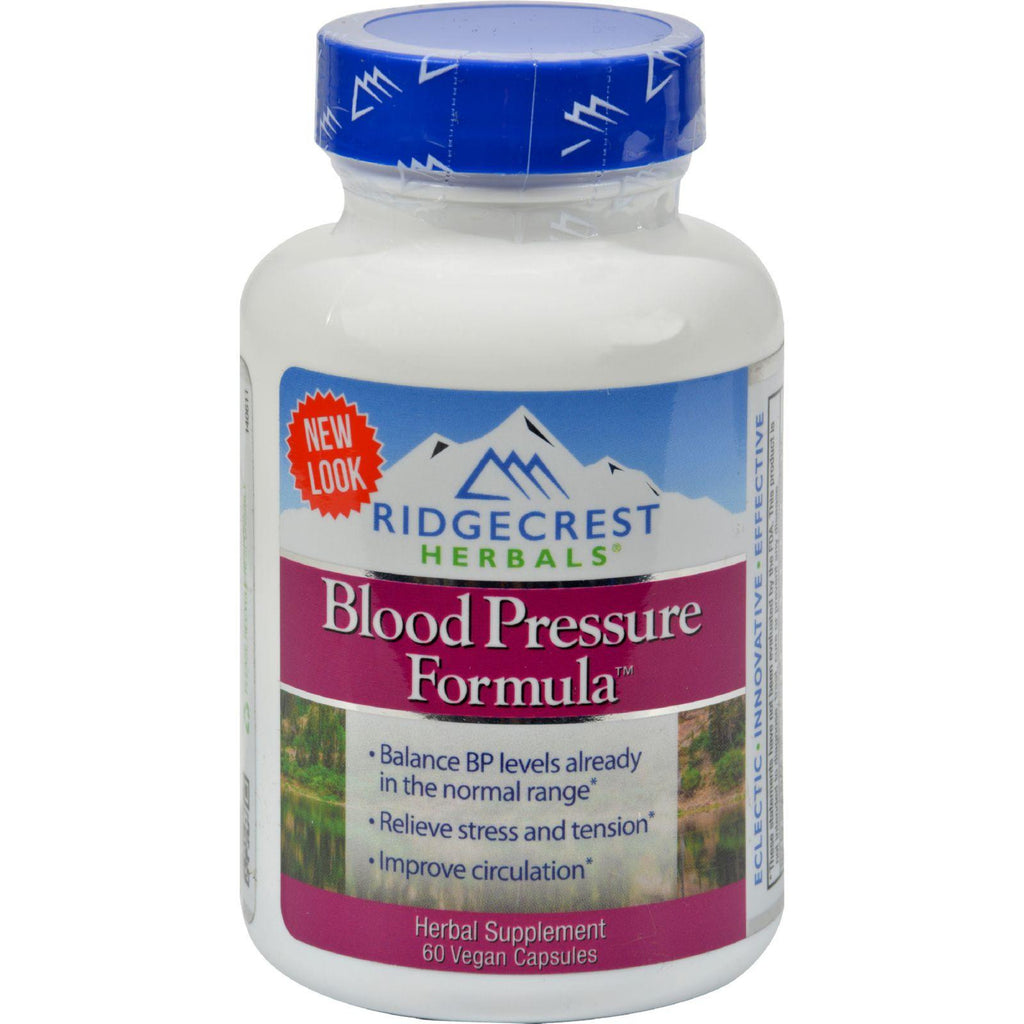 Ridgecrest Herbals Blood Pressure Formula - 60 Vcaps