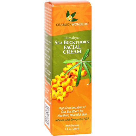 Seabuck Wonders Sea Buckthorn Facial Cream - 1 Oz