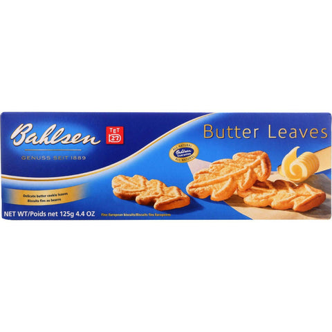 Bahlsen Cookies - Butter Leaves - 4.4 Oz - 1 Each