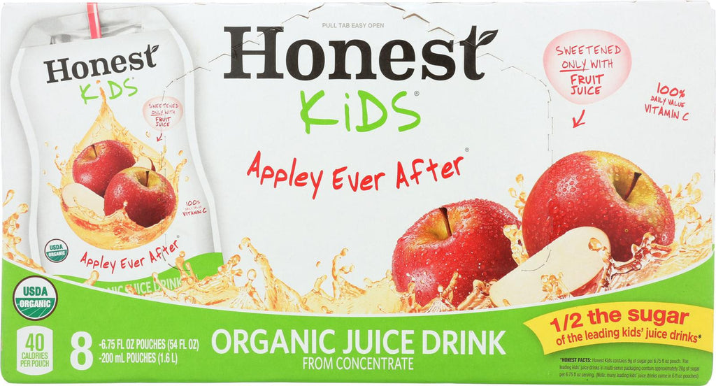 Honest Kids Honest Kids Appley Ever After - Appley Ever After - Case Of 4 - 6.75 Fl Oz.