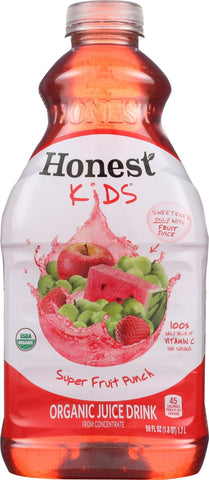 Honest Kids Honest Kids Super Fruit Punch - Fruit Punch - Case Of 8 - 59 Fl Oz.