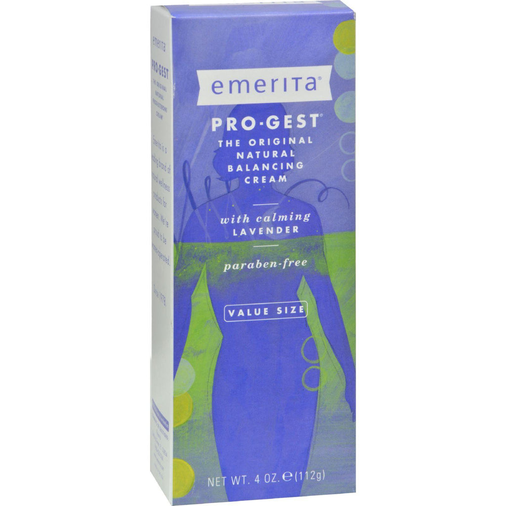 Emerita Pro-gest Cream - Lavender - 4 Oz