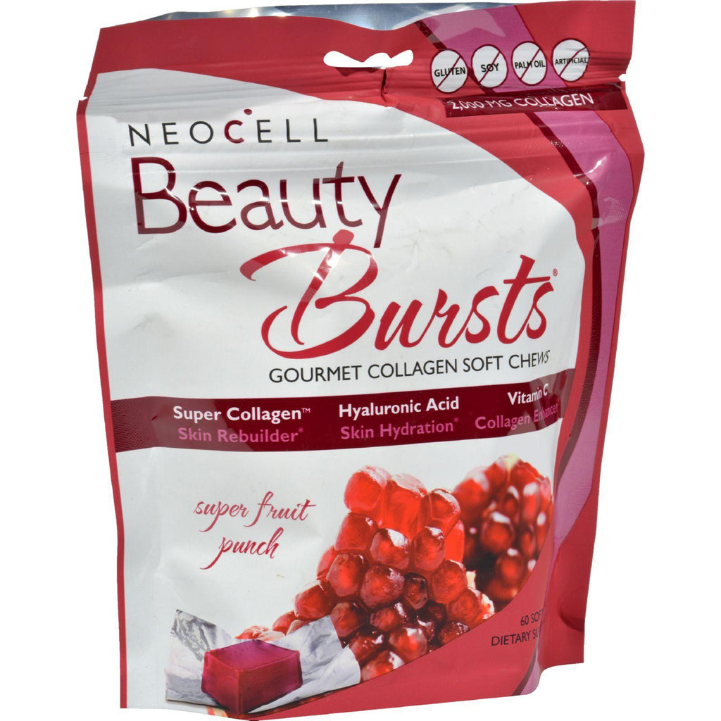 Neocell Laboratories Beauty Burst - Fruit Punch - 60 Chews