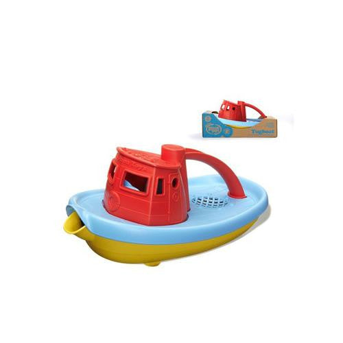 Green Toys Tug Boat - Red