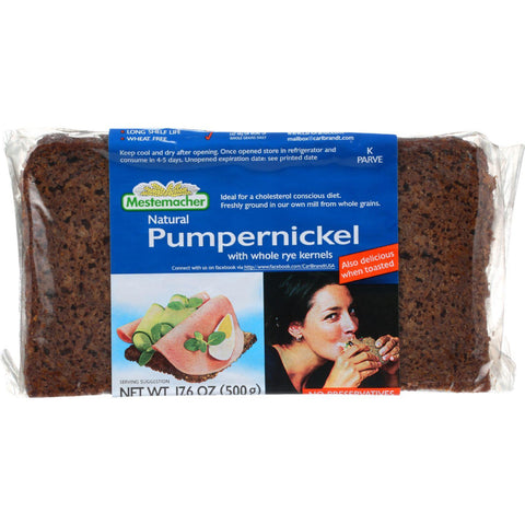 Mestemacher Bread Bread - Westphalian Classic - Pumpernickel - 17.6 Oz - 1 Each