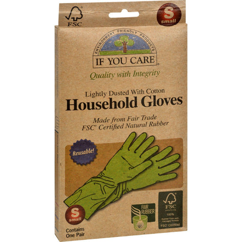 If You Care Household Gloves - Small - 1 Pair