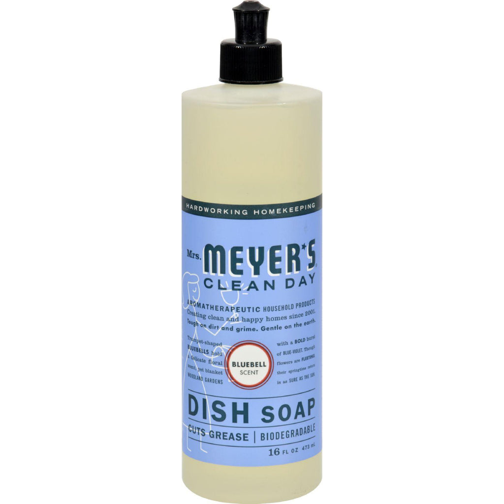 Mrs. Meyer's Liquid Dish Soap - Bluebell - 16 Oz