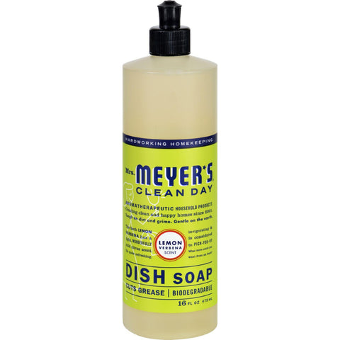 Mrs. Meyer's Liquid Dish Soap - Lemon Verbena - 16 Oz