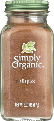 Simply Organic Allspice - Case Of 6 - 3.07 Oz.