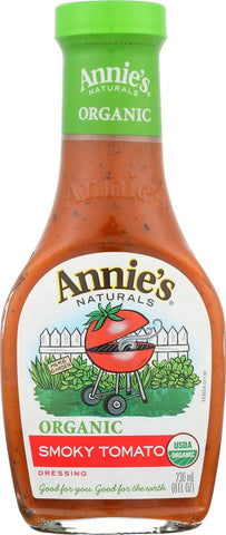 Annie's Naturals Organic Dressing Smoky Tomato - Case Of 6 - 8 Fl Oz.