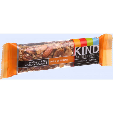 Kind Bar - Maple Glazed Pecan And Sea Salt - 1.4 Oz Bars - Case Of 12