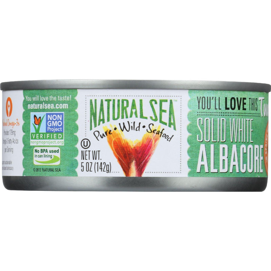 Natural Sea Tuna - White Albacore - No Salt Added - 5 Oz - Case Of 12