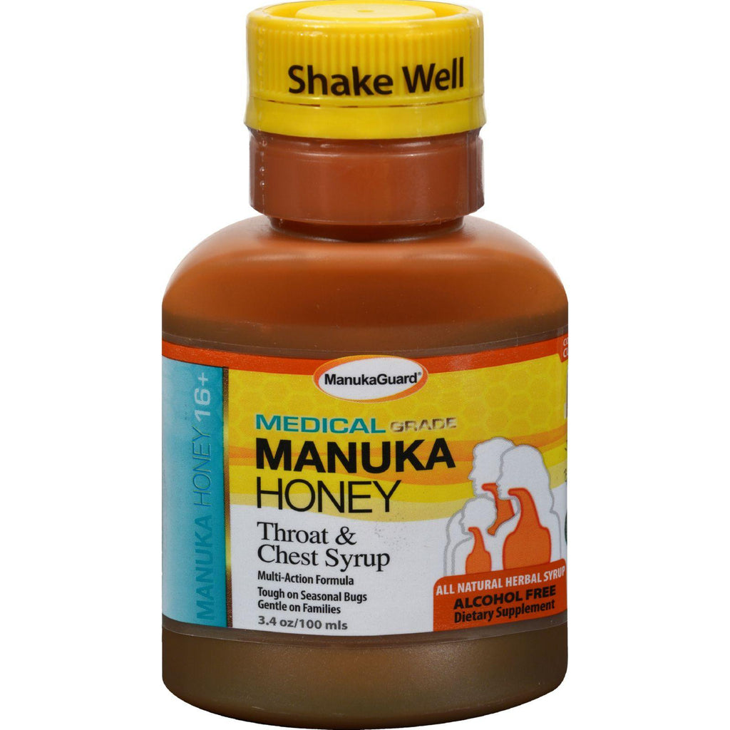 Manukaguard Throat And Chest Syrup - 100 Ml - 3.4 Fl Oz