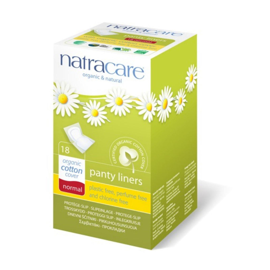 Natracare Panty Liner - Normal Wrapped - 18 Ct