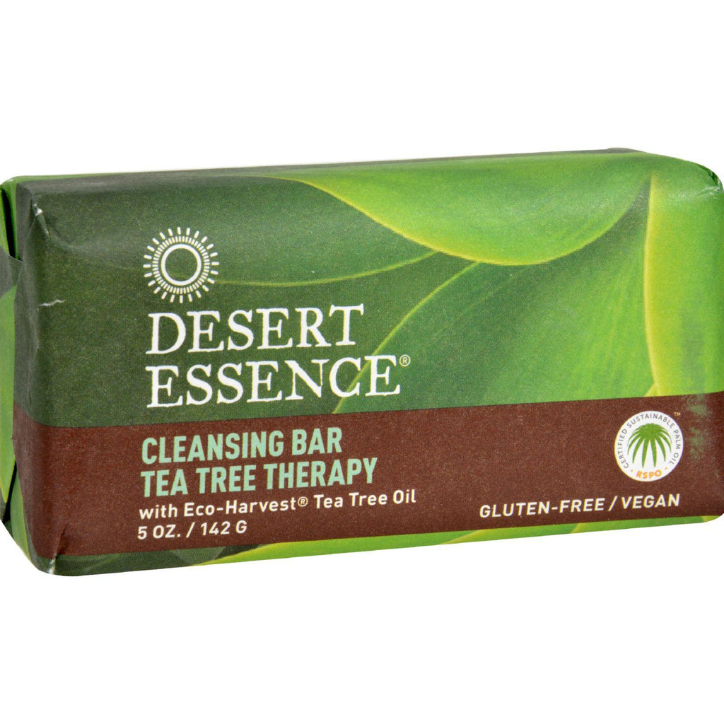 Desert Essence Bar Soap - Tea Tree Therapy - 5 Oz