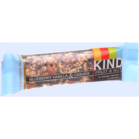 Kind Bar - Blueberry Vanilla And Cashew - 1.4 Oz Bars - Case Of 12