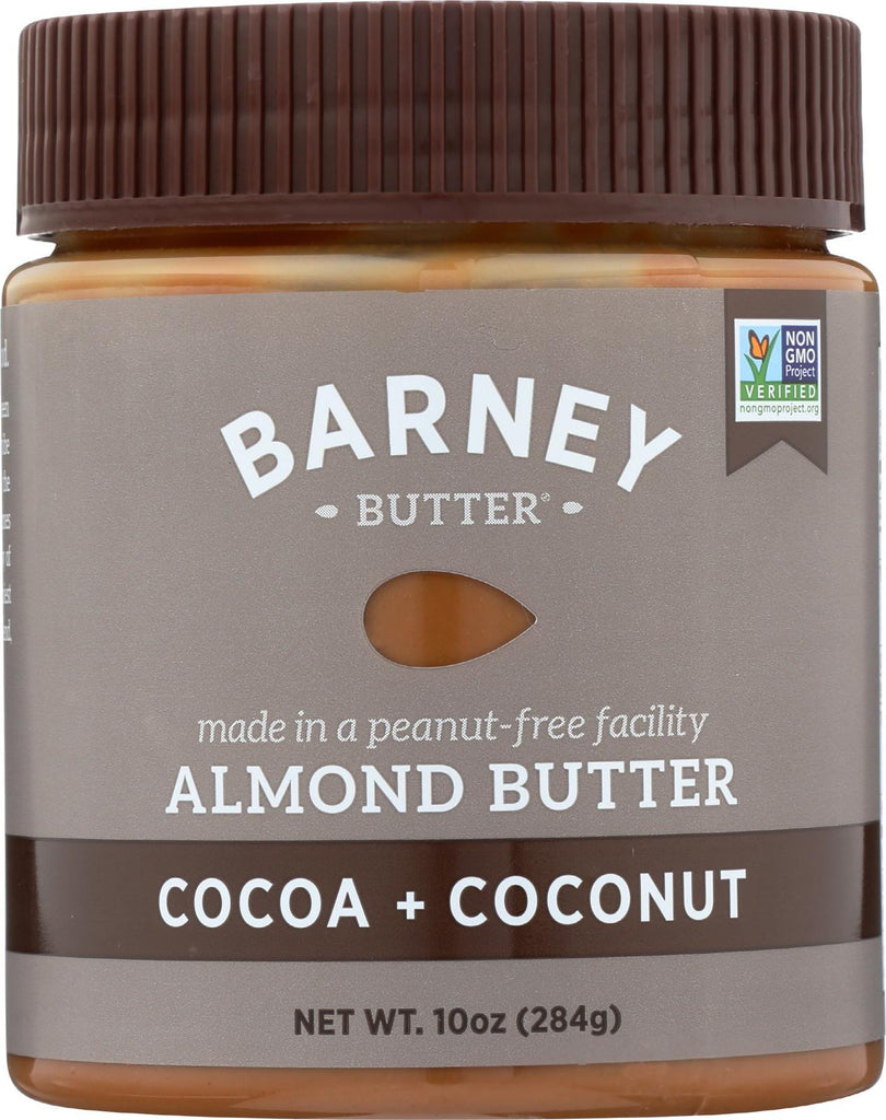 Barney Butter Almond Butter - Cocoa Coconut - Case Of 6 - 10 Oz.