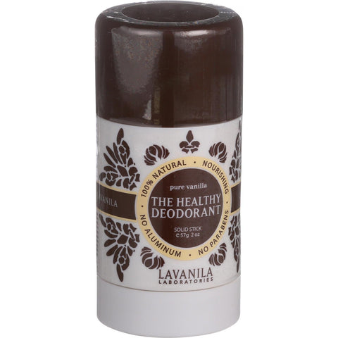 Lavanila Laboratories The Healthy Deodorant - Stick - Pure Vanilla- 2 Oz