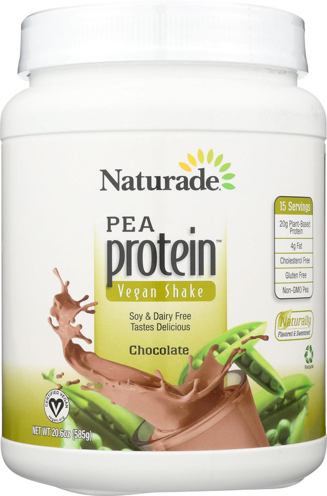 Naturade Pea Protein - Chocolate - Jug - 20.63 Oz